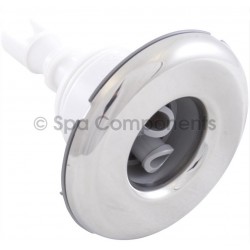 Thead-In 3" diameter, smooth stainless steel, grey twin roto