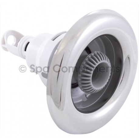 Thead-In 5" diameter, smooth stainless steel, grey directional