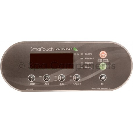 ACC LX2020 Topside Control Panel Overlay