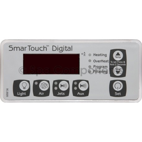 KP2020 Topside Control Panel Overlay