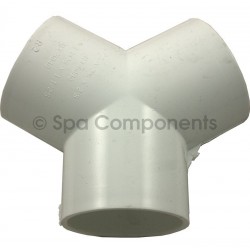 120° Wye - 2"S x 1-1/2"S x 1-1/2"S