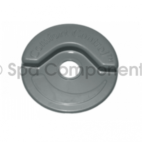 BEZEL, AIR CONTROL, HOT SPRING '93-'03/TIGER RIVER '99-'03-GREY