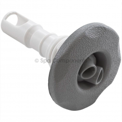 Thead-In 2" diameter, smooth stainless steel, grey directional