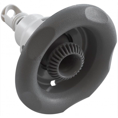 Thead-In 5" diameter, smooth stainless steel, grey directional
