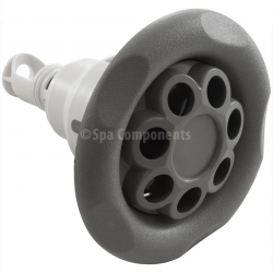 Thead-In 5" diameter, smooth stainless steel, grey massage