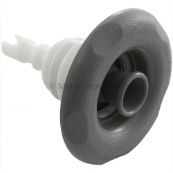 Thead-In 3-3/8" diameter, smooth stainless steel, grey directional