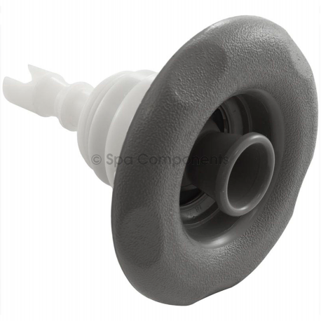Thead-In 3-3/8" diameter, smooth stainless steel, grey directional