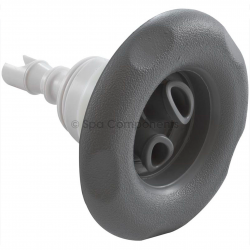 Thead-In 4" diameter, 5 scallop grey twin-roto