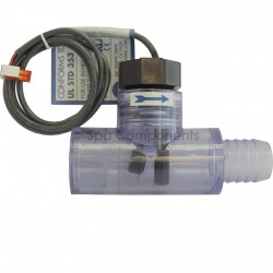 Harwil flow switch with transparent Tee for D1 Spas