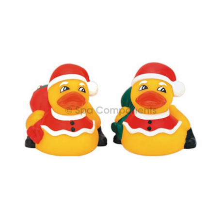 Kris Kringle Floating Rubber Duck