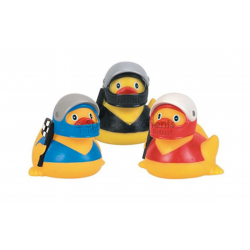 Race Car driver Floating Rubber Duck
