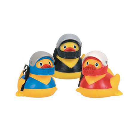 Race Car driver Floating Rubber Duck