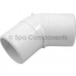 45° 2" Spigot x Spigot