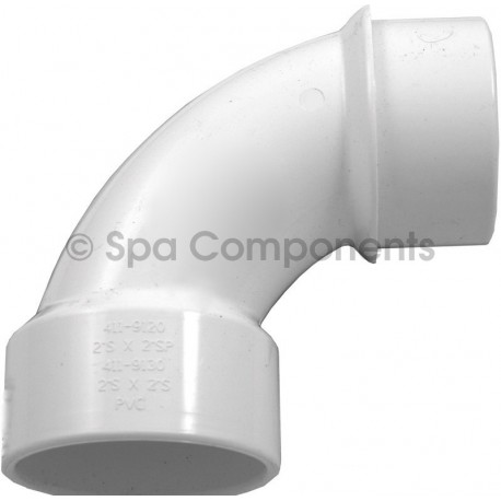 Swept Elbow 2 inch Soc x Spigot